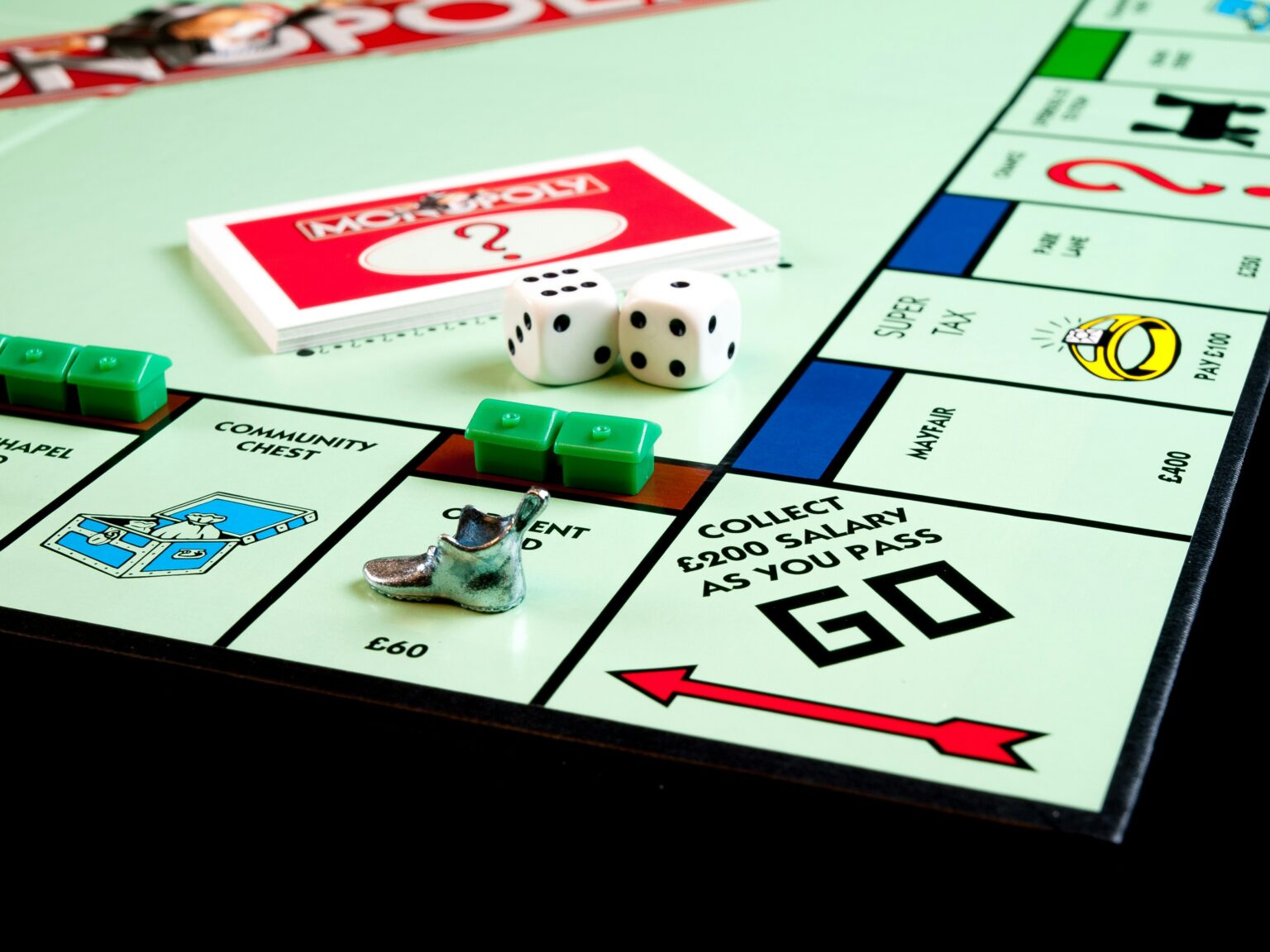 plateau d'un monopoly