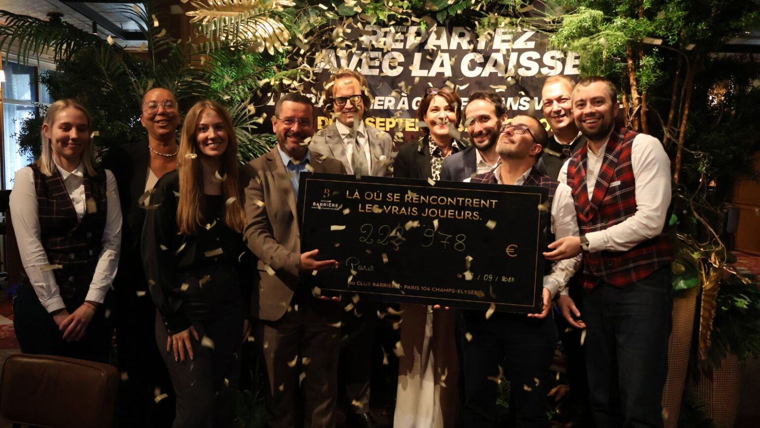 Le jackpot au Club Barrière