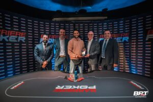 Alexis Delhomme repart de Cannes avec un trophée et 20 553 euros de gain.