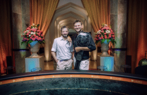 Alexandre Henry, fondateur du DeepStack Open, et Fabrice Arrondeau, Head of Poker de FDJ United/Unibet France : un duo indissociable de la réussite du festival.