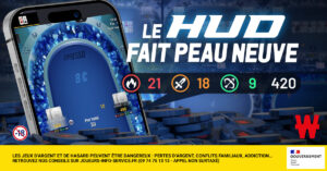Winamax rend plus esthétique et plus lisible pour le joueur son option HUD permettant aux joueurs de mieux comprendre le jeu. Crédit photo : Winamax