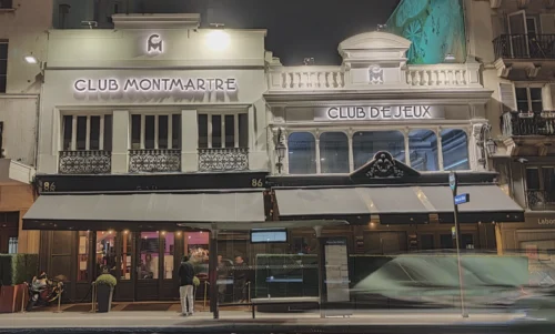 facede de uit du club montmartre