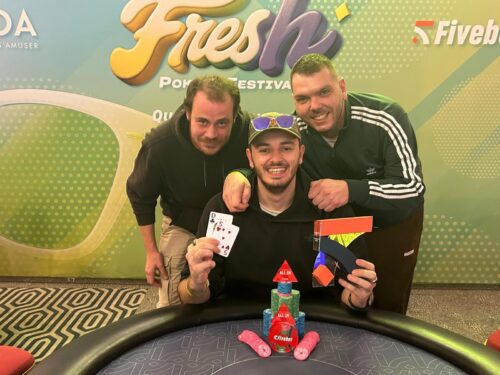 Emmanuel Dudouit repart du casino JOA de Bagnoles-de-l'Orne avec le sourire et 8 290 euros dans les poches.