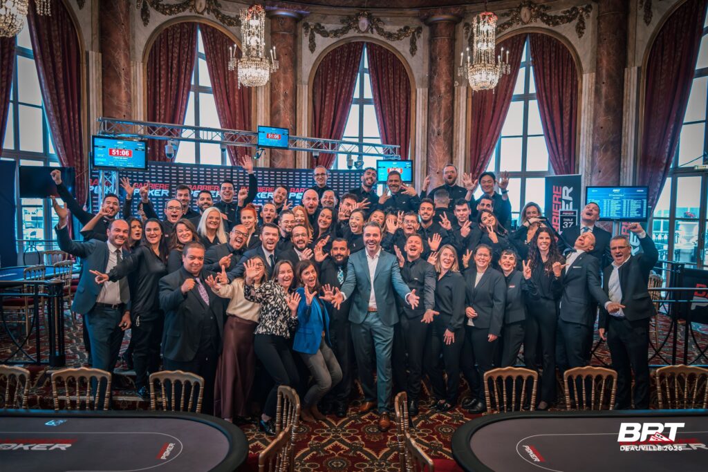 Brian Benhamou et toutes les équipes du Groupe ont célébré comme il se doit le nouveau record d’affluence sur un Main Event BPT.