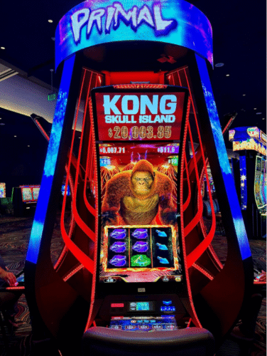 Présenté au dernier salon international G2E de Las Vegas, les machines "Kong : Skull Island" ont su convaincre la direction du Groupe Barrière pour offrir une nouvelle expérience de jeu à sa clientèle.