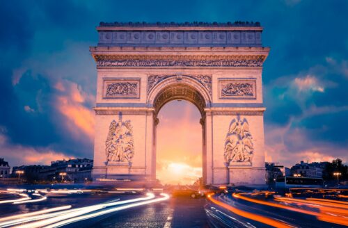 paris, arc de triomphe