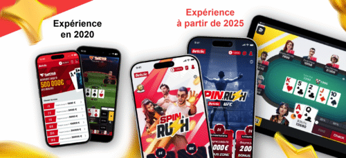 En 2020, Betclic avait innové en étant le premier opérateur a proposer les Twisters directement dans l'application de paris sportifs. Une approche mobile-first que l'on retrouve en 2025 avec une seule application pour retrouver toute l'offre Poker et Paris Sportifs.