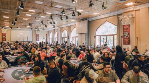 Salon du Palace Es Saadi lors des WSOP Circuit Marrakech 2026