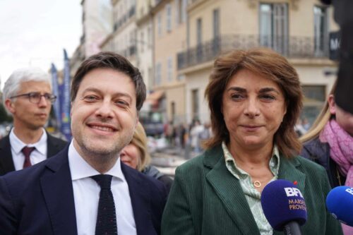 Le sujet du casino divise les deux principaux candidats à la mairie de Marseille avec à gauche le candidat sortant, Benoit Payan, et à droite, son adversaire représentante de la Droite et du Centre, Martine Vassal.