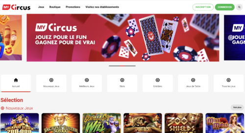 Avec son site MyCircus.net, le groupe propose déjà une offre de casino en ligne en mode gratuit. Une manière de permettre à ses joueurs de développer un usage sans risque financier.