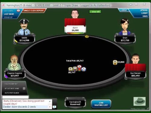 Avant le Black Friday, Sebastien et Alexandre jouaient les plus grosses tables proposées par FullTilt avec des pots pouvant atteindre plusieurs dizaines de milliers de dollars.