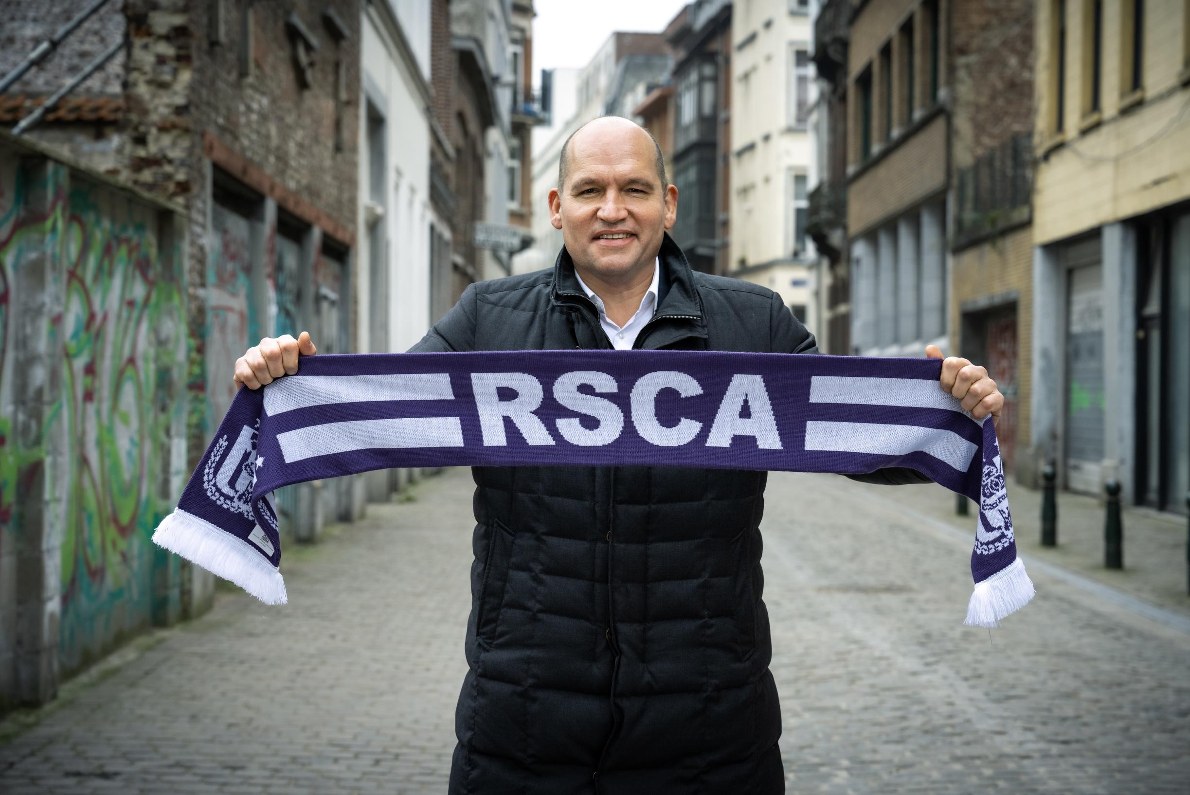 Philippe Close, maire de Bruxelles et membre du conseil d'administration d'Anderlecht,