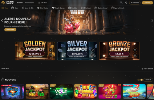 Sur le marché belge, Golden Palace opère également un site de jeux en ligne proposant du casino et des paris sportifs.